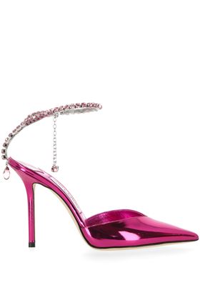 Pumps Saeda 100mm Jimmy Choo | SAEDA100BAQFUCHSIALIGHTROSE